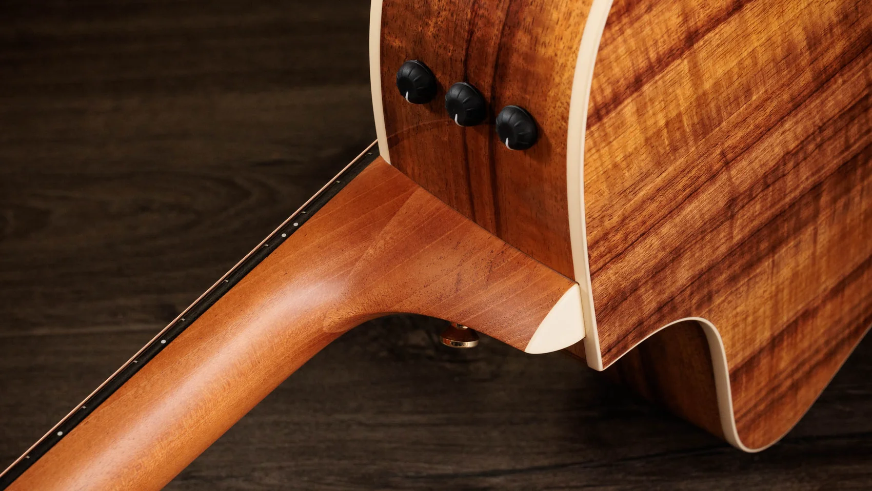 214ce-K DLX Hawaiian Koa Acoustic-Electric Guitar | Taylor Guitars